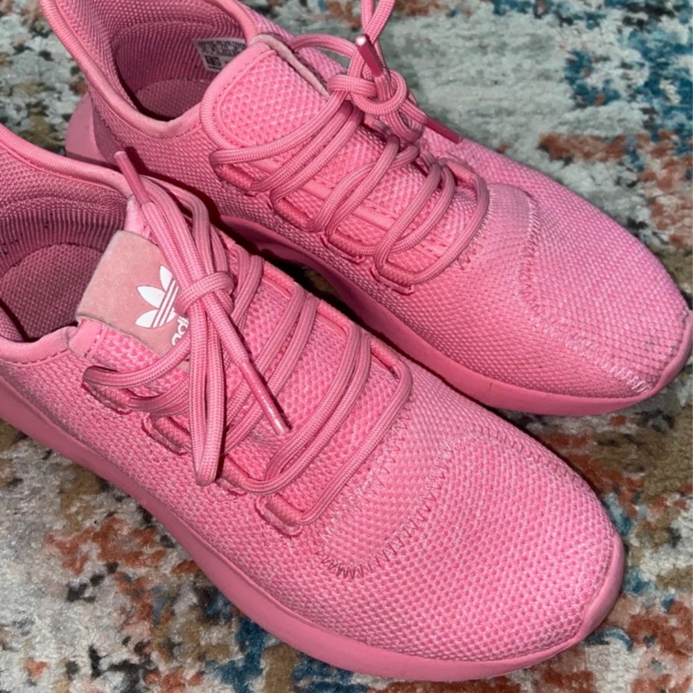 Pink adidas sneakers 🎀